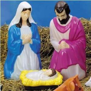   HOLY FAMILY NATIVITY SET CHRISTMAS YARD DECORATION 