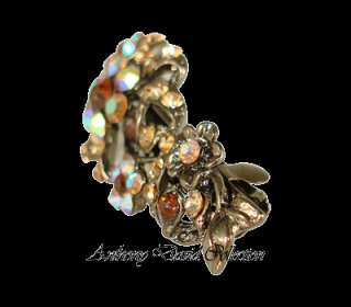 This exquisite Anthony David ® barrette is fully covered with 