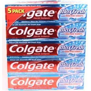   cool mint fluoride toothpaste (5 tubes of 7.8 oz each   total 39 oz