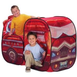  Childcraft Fire Engine and School Bus Play Tents