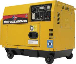New All Power America 6500 W Watt Diesel Generator  