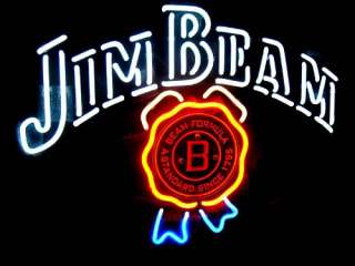 JIM BEAM DISTILLERY BEER BAR NEON LIGHT SIGN me161  