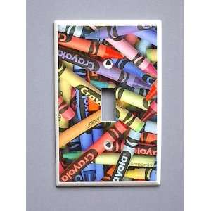  Crayons Single Switch Plate 