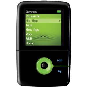 com Creative Zen V Plus 2 GB Portable Media Player (Black/Green)  