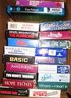 VHS Huge Lot of 20 Drama Movie Video