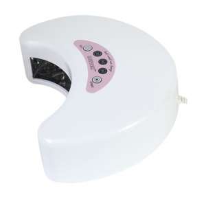 HOT White LED NAIL DRYER 12W Gel Polish Cure Lamp UV Dryer Timer US 