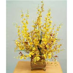  Silk Flower Gift   Dancing Oncidium Orchid Magnificence 