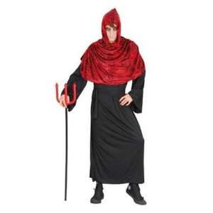    Hooded Devil Male Halloween Fancy Dress Costume Toys & Games