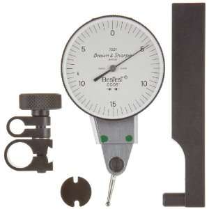 Dial Test Indicator Set, Side Mounted, M1.7x4 Thread, White Dial 