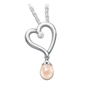  In Style Every Day Cultured Pearl And Diamond Necklace 
