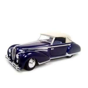    1947 DELAHAYE 135M BLUE 118 DIECAST MODEL 