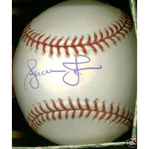 Andruw Jones Autographed Baseball   Braves   Autographed Baseballs