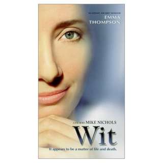 com Wit [VHS] Emma Thompson, Christopher Lloyd, Eileen Atkins, Audra 