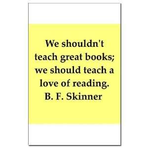  b f skinner quote Health Mini Poster Print by  