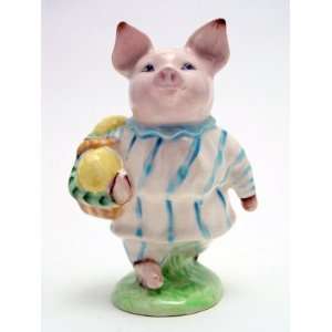 Beatrix Potter Little Pig Robinson Striped Pajamas Beswick