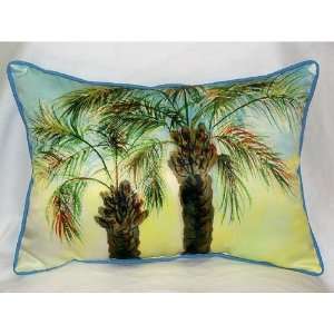  Betsy Drake Interiors Betsys Palms Indoor/Outdoor Pillow 