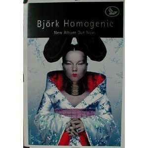  Bjork Homogenic Poster 