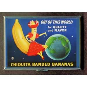 KL CHIQUITA BANANA CARMEN MIRANDA ID CREDIT CARD WALLET CIGARETTE CASE 