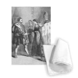  Marriage of Henry VIII and Catherine Parr   Tea Towel 