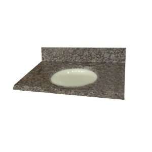  allen + roth 25W x 22D Santa Cecilia Granite Vanity Top 