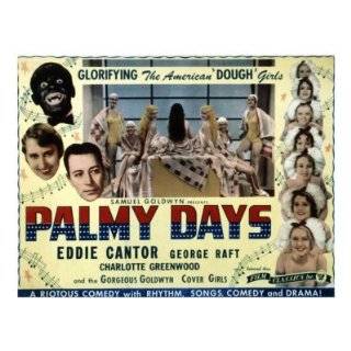 Palmy Days, Eddie Cantor, Charlotte Greenwood, George Raft, 1931 