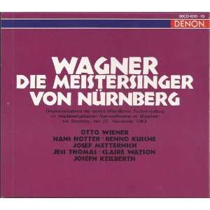  MEISTERSINGER Richard Wagner, Joseph Keilberth, Otto Wiener, Claire 