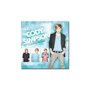  (12x12) Cody Simpson 16 Month 2012 Music Calendar