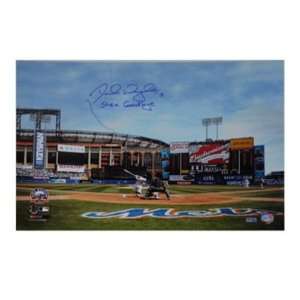  Signed David Wright Picture   16x20 Shea Goodbye Sports 