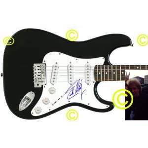 Eddie Money Autographed Signed Guitar & Proof