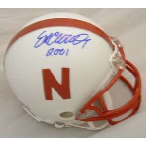  Eric Crouch Signed Nebraska Cornhuskers Mini Helmet 