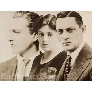  Portrait, Ethel Barrymore, John & Lionel, 1917