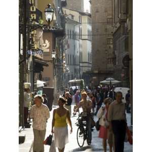  Street Scene, Florence, Tuscany, Italy, Europe 