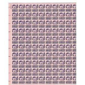 Francis Parkman Full Sheet of 100 X 3 Cent Us Postage Stamps Scot 