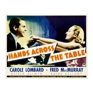 Hands across the Table, Fred Macmurray, Carole Lombard, 1935 Premium 