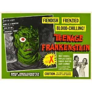  I Was a Teenage Frankenstein Movie Poster (30 x 40 Inches 