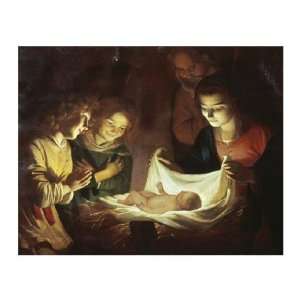  Gerrit Van Honthorst   The Adoration Giclee