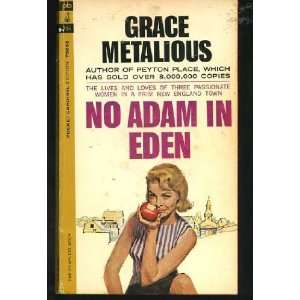  No Adam in Eden Grace Metalious Books