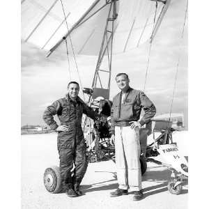  Gus Grissom & Milton Thompson & Parasev 1 A 8x10 Silver 