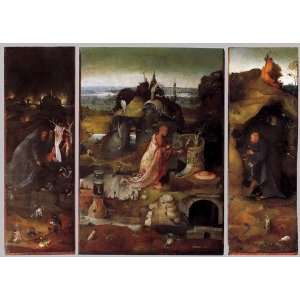  Hand Made Oil Reproduction   Hieronymus Bosch   40 x 28 