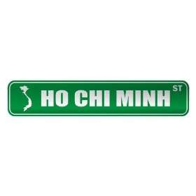   HO CHI MINH ST  STREET SIGN CITY VIETNAM