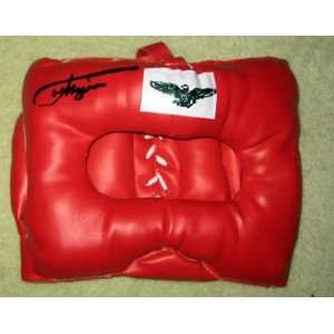 JOE FRAZIER signed AUTOGRAPHED Boxing MASK *proof