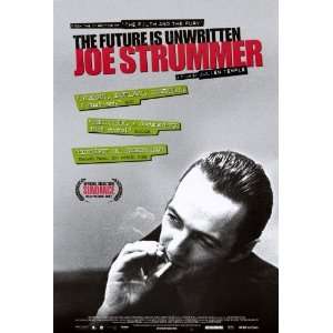  Joe Strummer The Future is Unwritten Movie Poster (11 x 