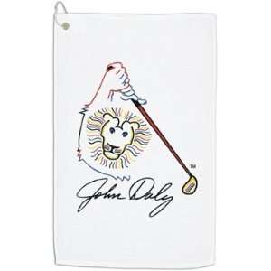 John Daly Hand Golf Towel Lion Swing