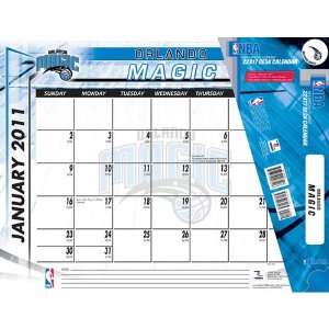 John F. Turner Orlando Magic 2011 Desk Calendar  Sports 
