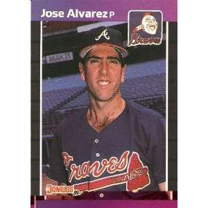  1989 Donruss #405 Jose Alvarez