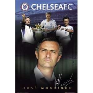  Jose Mourinho, Chelsea FC Wall Poster Print, 23x35