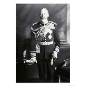  King George V in Uniform Giclee Poster Print