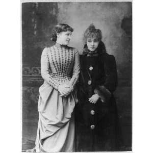Lillie Langtry and Sarah Bernhardt, c1887
