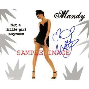 Mandy Moore NOT A LITTLE GIRL ANYMORE signed UPSKIRT ph