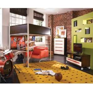   Nick Studio Loft Bedroom Set by Nickelodeon Rooms by Lea Home